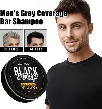 EAST MOON - Black Soap Bar Shampoo (Original)